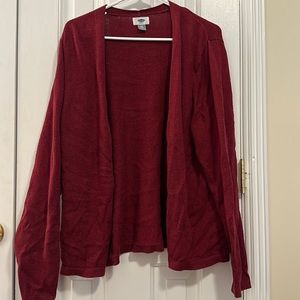 GUC Old Navy Maroon Cardigan